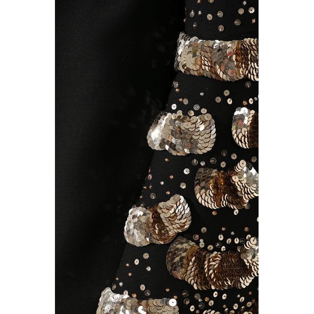 Платье из смеси шерсти и шелка Valentino TB3VAQQ01CF Фото 5