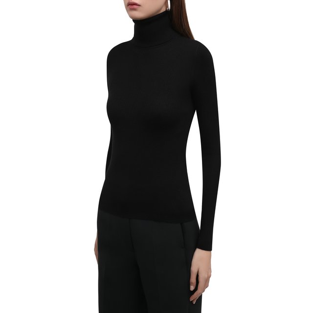 Водолазка из кашемира и шерсти Saint Laurent  637869/YAPK2 Фото 3