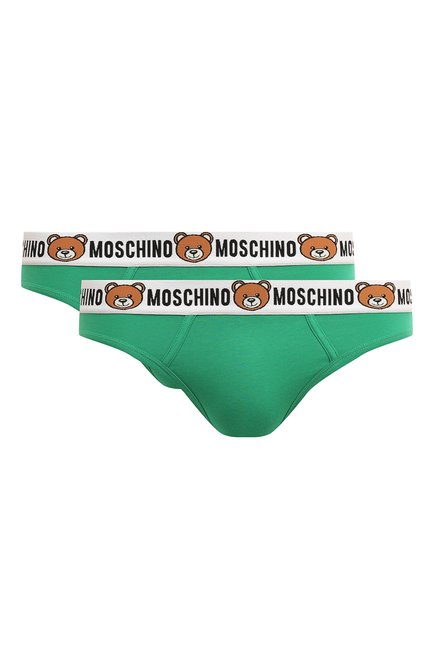 Мужские зеленые комплект из двух брифов MOSCHINO купить в интернет-магазине  ЦУМ, арт. 232V6/A1384/4402