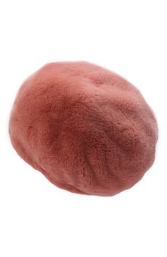Женский берет из меха норки FURLAND розового цвета, арт. 0013600120163600576 | Фото 3 (Материал: Натуральный мех)