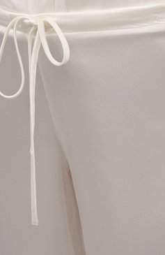Женская шелковая пижама LA PERLA кремвого цвета, арт. 0020288 | Фото 7 (Материал внешний: Шелк; Региональные ограничения белый список (Axapta Mercury): RU)