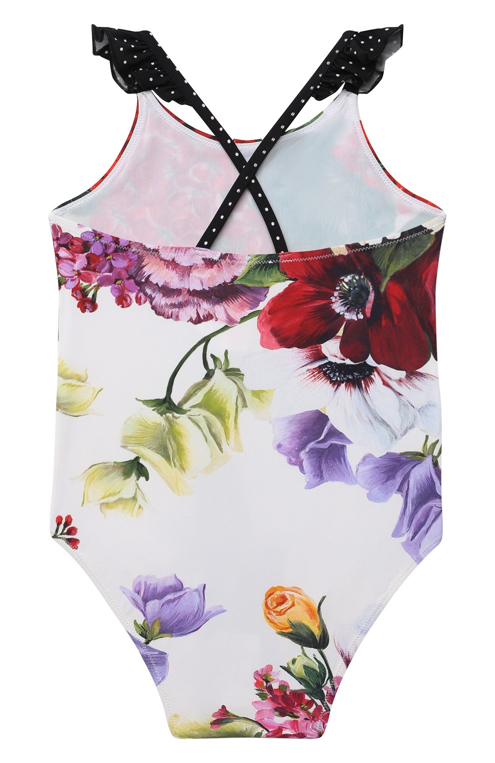Детского слитный купальник DOLCE & GABBANA разноцветного цвета, арт. L2J822/G7YMR | Фото 2 (Кросс-КТ НВ: Купальники; Материал внешний: Синтетический материал; Региональные ограничения белый список (Axapta Mercury): RU; Материал сплава: Проставлено; Нос: Не проставлено; Ростовка одежда: 12 мес | 80 см, 18 мес | 86 см, 24 мес | 92 см)