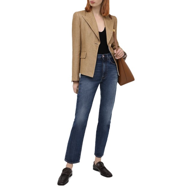 Льняной жакет Giorgio Armani  1SHGG0KP/T02FE Фото 2