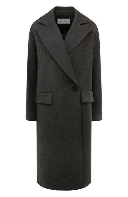 Женское шерстяное пальто DICE KAYEK серого цвета по цене 99500 руб., арт. PF23M170 | Фото 1