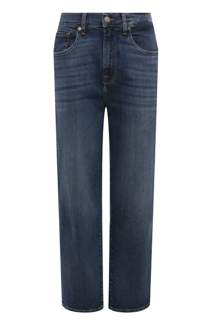 Женские джинсы 7 FOR ALL MANKIND синего цвета по цене 34450 руб., арт. JSAN44A0KL | Фото 1
