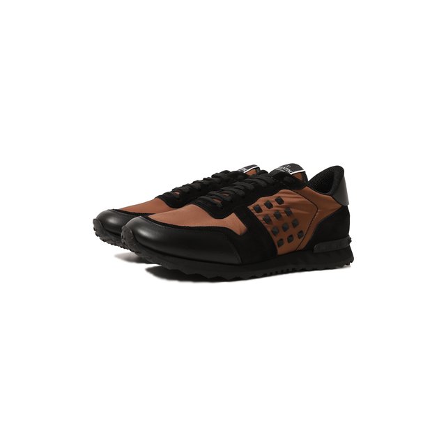 Комбинированные кроссовки Rockrunner Valentino 1Y2S0748/VBU7PP