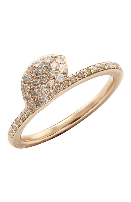 Женские кольцо PASQUALE BRUNI бесцветного цвета, арт. 15374R | Фото 1 (Материал сплава: Розовое золото; Драгоценные камни: Бриллианты)