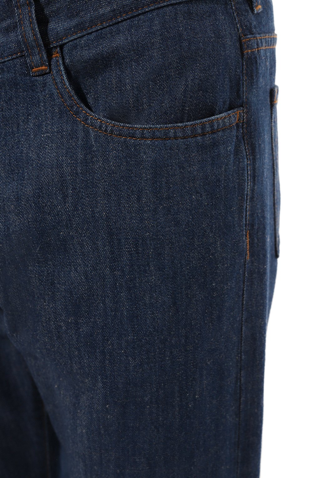 Мужские джинсы CANALI темно-синего цвета, арт. 91700/PD01195 | Фото 5 (Силуэт М (брюки): Прямые; Кросс-КТ: Деним; Длина (брюки, джинсы): Стандартные; Стили: Гранж; Материал сплава: Проставлено; Нос: Не проставлено; Материал внешний: Хлопок, Лиоцелл, Деним, Растительное волокно; Драгоценные камни: Проставлено)