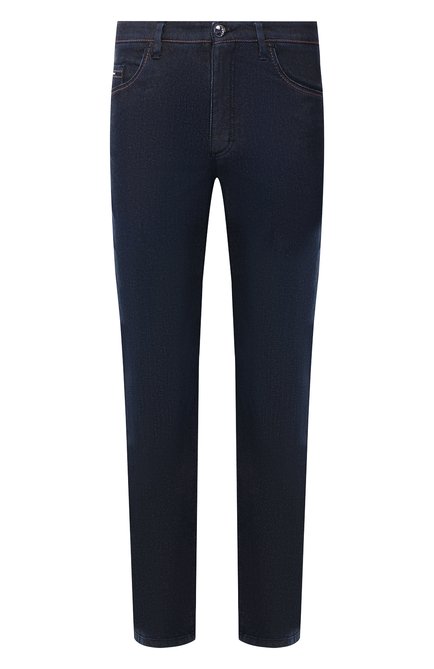 Мужские джинсы ZILLI темно-синего цвета по цене 103500 руб., арт. MCT-00052-LKBL1/S001 | Фото 1