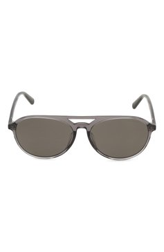 Мужские солнцезащитные очки MONCLER темно-серого цвета, арт. ML 0228 01D 58 с/з очки | Фото 3 (Кросс-КТ: С/з-мужское; Тип очков: С/з; Очки форма: Авиаторы; Оптика Гендер: оптика-мужское)