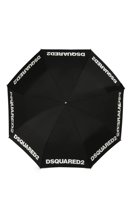 Мужской зонт DSQUARED2 черного цвета, арт. ITM0141/11702174 | Фото 1 (Материал: Текстиль, Синтетический материал; Материал сплава: Проставлено; Нос: Не проставлено)