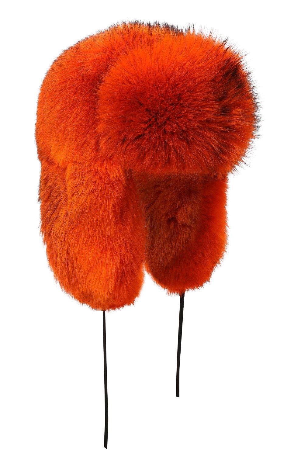 Мужская шапка ушанка из меха койота FURLAND оранжевого цвета, арт. 0222012510003200000 | Фото 1 (Материал: Натуральный мех)