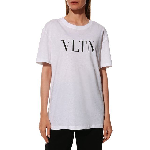 фото Хлопковая футболка valentino