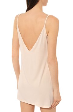 Женская сорочка AUBADE светло-бежевого цвета, арт. RL40 | Фото 4 (Материал внешний: Синтетический материал)