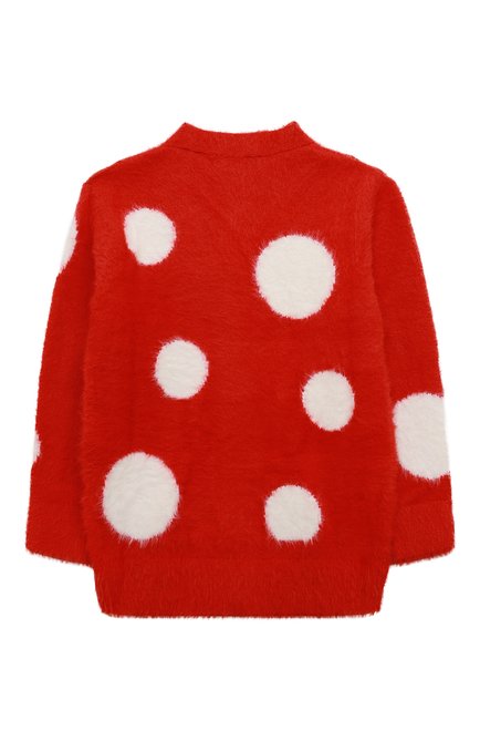 Детский кардиган STELLA MCCARTNEY красного цвета, арт. 8R9B80 | Фото 2