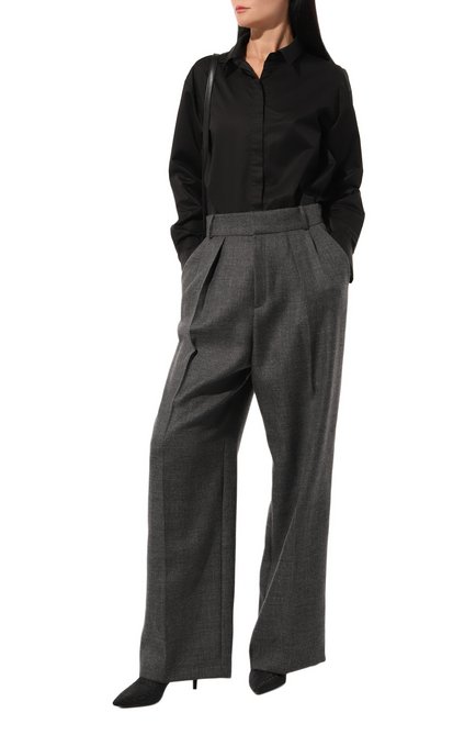 Женские текстильные ботильоны MOSCHINO черного цвета, арт. MN21017C1H/101 | Фото 2 (Материал сплава: Проставлено; Материал внешний: Текстиль; Драгоценные камни: Проставлено; Материал внутренний: Натуральная кожа; Каблук высота: Высокий; Подошва: Плоская; Каблук тип: Шпилька; Материал утеплителя: Без утеплителя)