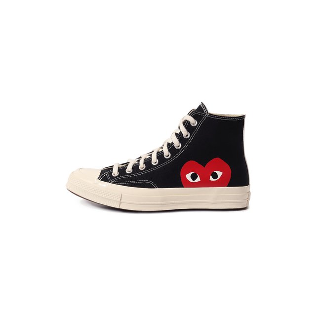 фото Текстильные кеды comme des garcons play x converse comme des garcons play