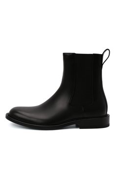 Мужские кожаные челси level BOTTEGA VENETA черного цвета, арт. 652357/V10T0 | Фото 4 (Материал внутренний: Натуральная кожа; Материал утеплителя: Без утеплителя; Подошва: Плоская; Мужское Кросс-КТ: Сапоги-обувь, Челси-обувь)