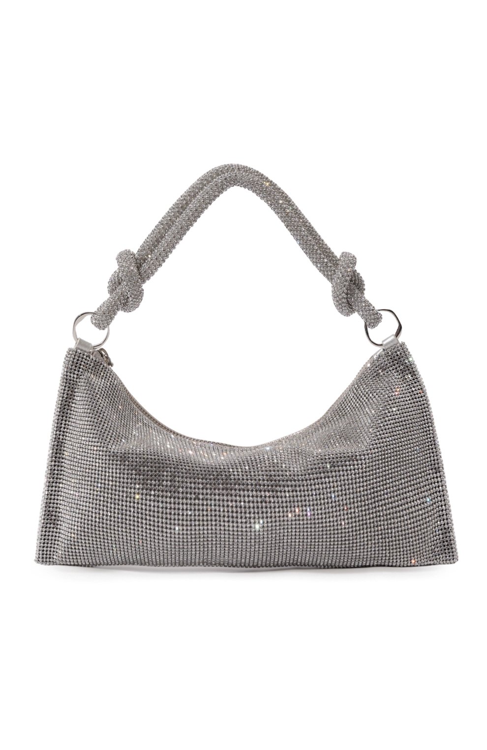 Женская сумка hera nano CULT GAIA серебряного цвета, арт. SH2086MS | Фото 6 (Сумки-технические: Сумки top-handle; Материал сплава: Проставлено; Драгоценные камни: Проставлено; Материал: Экокожа)