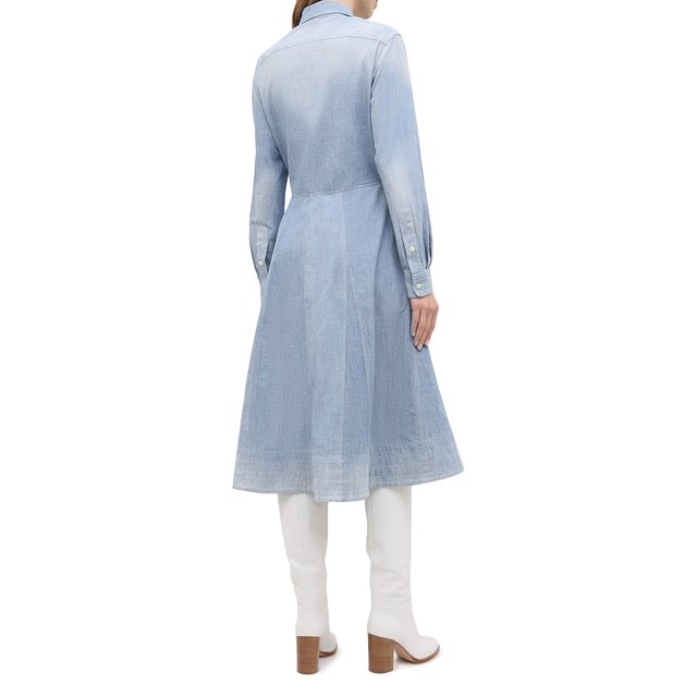 фото Хлопковое платье ralph lauren