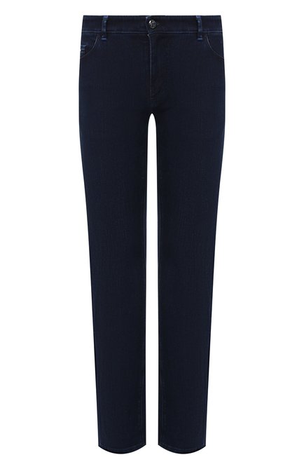 Мужские джинсы ZILLI темно-синего цвета по цене 143500 руб., арт. MCU-00061-SSBC1/R001/AMIS | Фото 1
