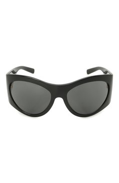 Женские солнцезащитные очки VERSACE черного цвета, арт. 4392-GB1/87 | Фото 3 (Тип очков: С/з; Очки форма: D-форма)