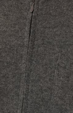 Женский кашемировый комбинезон MAX&MOI темно-серого цвета, арт. H22CAPUCINE | Фото 5 (Длина (брюки, джинсы): Удлиненные; Материал внешний: Шерсть, Кашемир; Рукава: Длинные; Случай: Повседневный; Женское Кросс-КТ: Комбинезон-одежда; Стили: Кэжуэл)