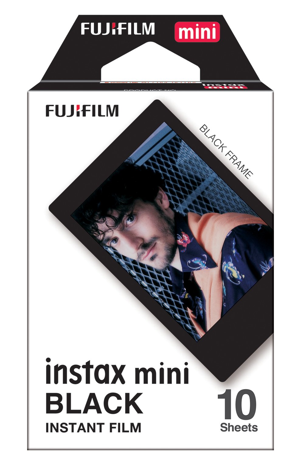 Фотопленка fujifilm instax mini black INSTAX черного цвета, арт. 4547410341300 | Фото 1 (Материал внутренний: Не назначено; Региональные ограничения белый список (Axapta Mercury): Не проставлено, RU; Нос: Не проставлено)