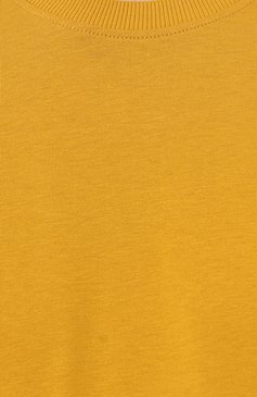 Мужская хлопковая футболка AERONAUTICA MILITARE желтого цвета, арт. 232/TS2129J609 | Фото 5 (Принт: Без принта; Рукава: Короткие; Длина (для топов): Стандартные; Материал сплава: Проставлено; Материал внешний: Хлопок; Драгоценные камни: Проставлено; Стили: Кэжуэл)