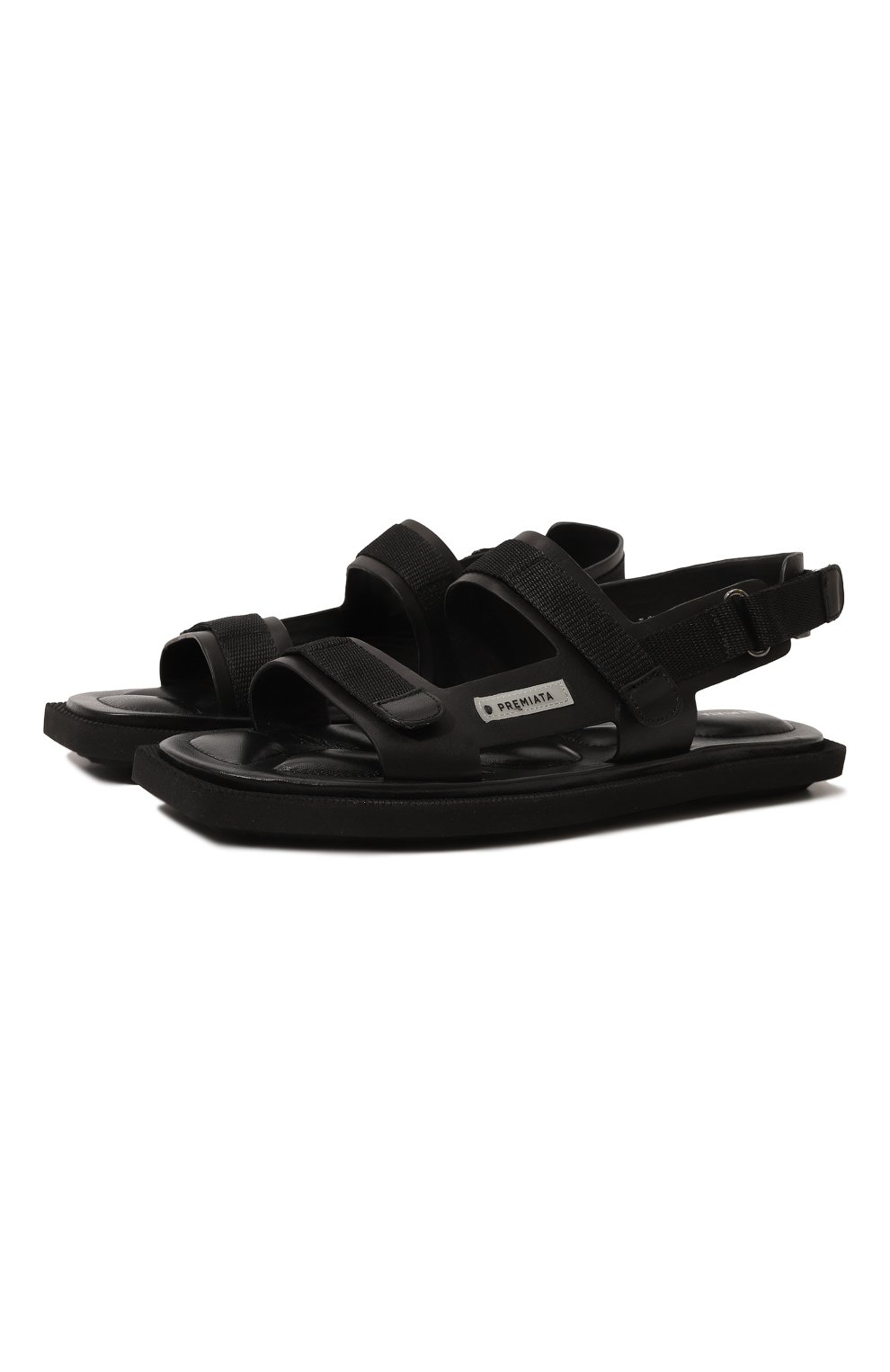 Кожаные сандалии Premiata M6433/VANITY, цвет чёрный, размер 37.5 M6433/VANITY - фото 1