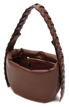 Женская сумка mackintosh small STELLA MCCARTNEY коричневого цвета, арт. 700271/W8872 | Фото 5 (Сумки-технические: Сумки top-handle; Материал: Текстиль, Экокожа; Размер: small)