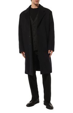 Мужские кожаные дерби MATTIA CAPEZZANI черного цвета, арт. M2261/BAND0LER0 | Фото 2 (Материал внутренний: Натуральная кожа; Стили: Классический)