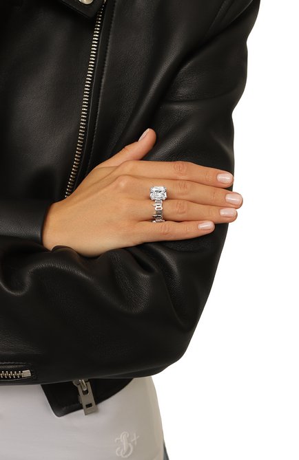 Женское кольцо LEVASHOVAELAGINA серебряного цвета, арт. varya/r | Фото 2 (Материал: Металл)