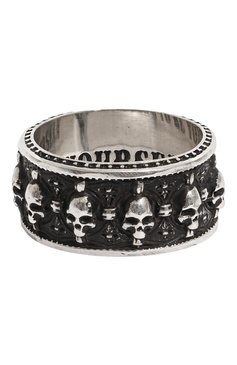 Мужское серебряное кольцо jolly roger GL JEWELRY серебряного цвета, арт. M700004-S97-01 | Фото 3 (Материал: Серебро)
