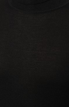 Мужской водолазка из кашемира и шелка IL BORGO CASHMERE черного цвета, арт. BM18-302G0 | Фото 5 (Материал внешний: Шерсть, Шелк, Кашемир; Рукава: Длинные; Принт: Без принта; Длина (для топов): Стандартные; Материал сплава: П роставлено; Мужское Кросс-КТ: Водолазка-одежда; Драгоценные камни: Проставлено; Стили: Кэжуэл)
