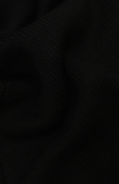 Детский шерстяной шарф VERSACE черного цвета, арт. 1010846/1A07913 | Фото 2 (Материал: Текстиль, Шерсть; Материал сплава: Проставлено; Нос: Не проставлено)