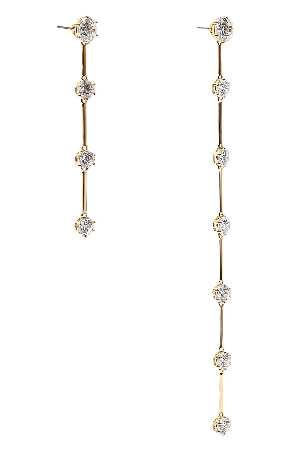 Женские серьги constella SWAROVSKI золотого цвета, арт. 5622721 | Фото 4 (Региональные ограничения белый список (Axapta Mercury): Не проставлено; Нос: Не проставлено; Материал: Металл)