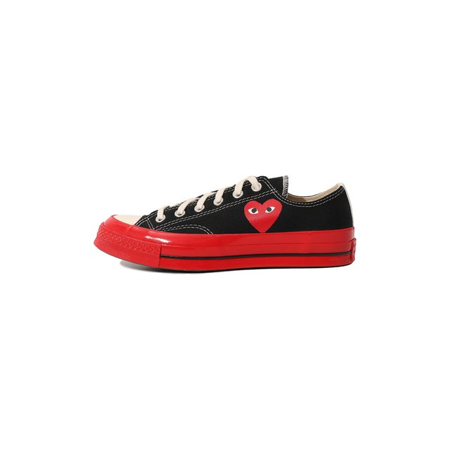 фото Текстильные кеды comme des garcons play x converse comme des garcons play