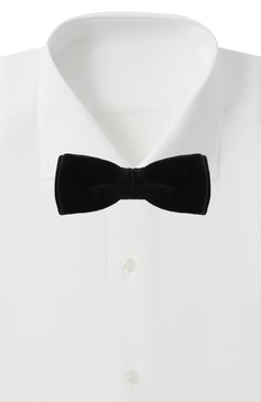 Мужской хлопковый галстук-бабочка BOSS черного цвета, арт. 50448902 | Фото 2 (Материал: Текстиль, Хлопок)