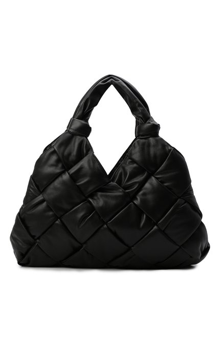 Женская сумка padded lock large BOTTEGA VENETA черного цвета по цене 460000 руб., арт. 680164/V1F20 | Фото 1
