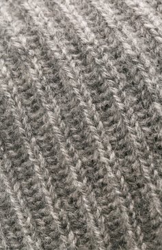 Мужская кашемировая шапка ALLUDE серого цвета, арт. 5592459 | Фото 3 (Материал: Текстиль, Кашемир, Шерсть; Кросс-КТ: Трикотаж)