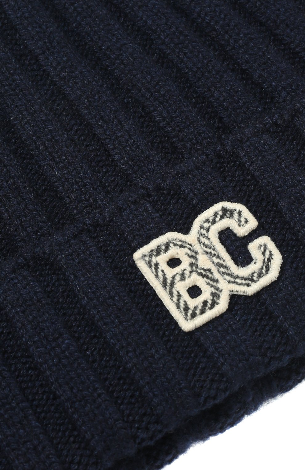 Детского кашемировая шапка BRUNELLO CUCINELLI синего цвета, арт. B22M90005C | Фото 3 (Материал: Текстиль, Кашемир, Шерсть)