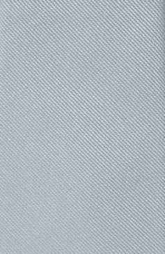 Мужской шелковый галстук VAN LAACK светло-голубого цвета, арт. LER0Y/K04264 | Фото 4 (Материал: Текстиль, Шелк; Принт: Без принта; Материал сплава: Проставлено; Нос: Не проставлено)
