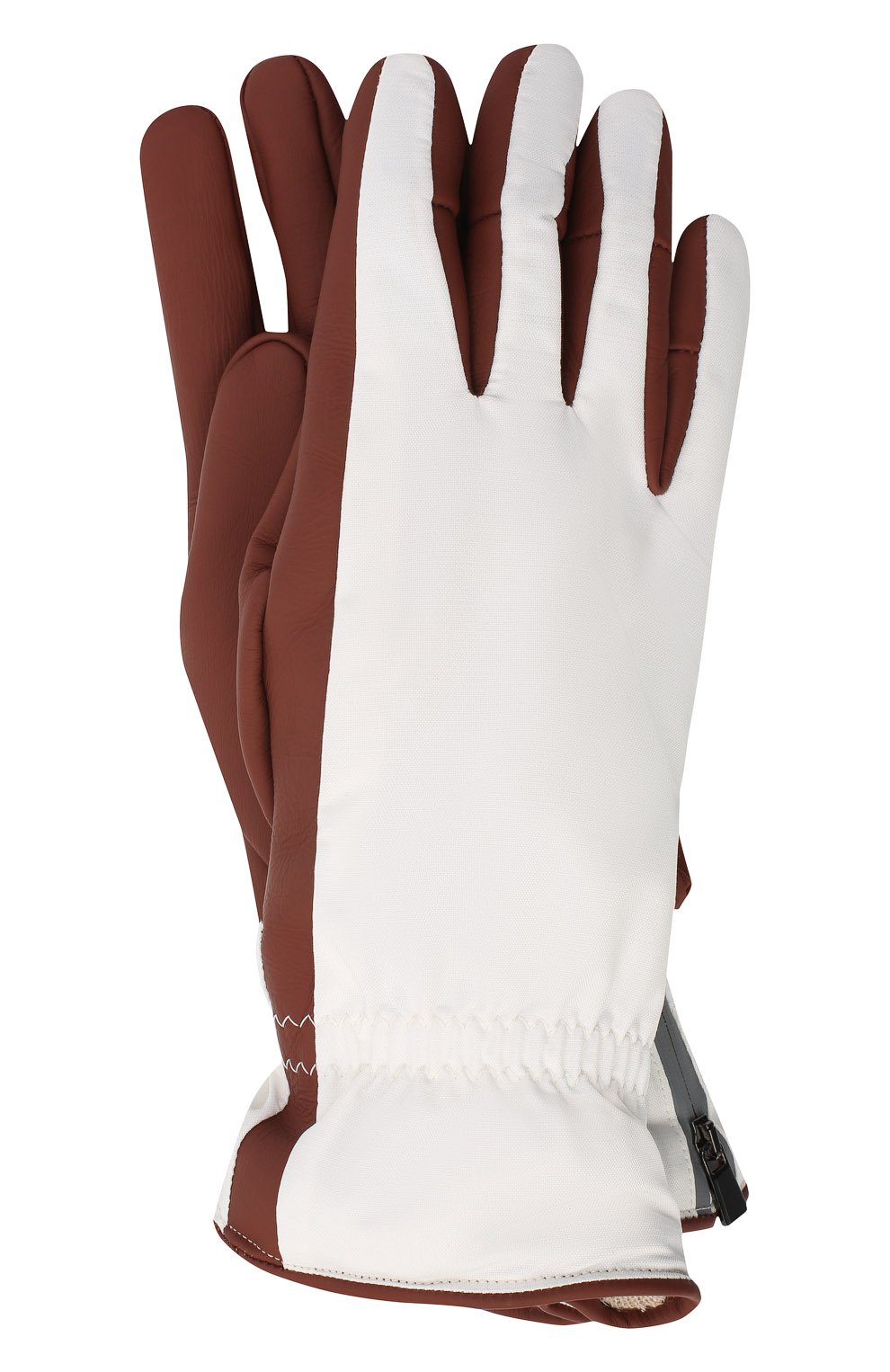 Мужские утепленные перчатки LORO PIANA бордового цвета, арт. FAI9728 | Фото 1 (Материал: Натуральная кожа; Региональные ограничения белый список (Axapta Mercury): RU; Кросс-КТ: Пуховик; Мужское Кросс-КТ: Кожа и замша)