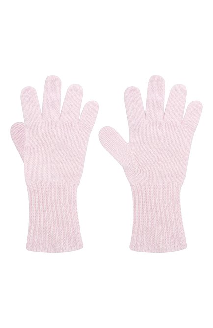 Детские кашемировые перчатки GIORGETTI CASHMERE розового цвета, арт. MB1699/8A | Фото 2 (Материал: Кашемир, Шерсть, Текстиль)