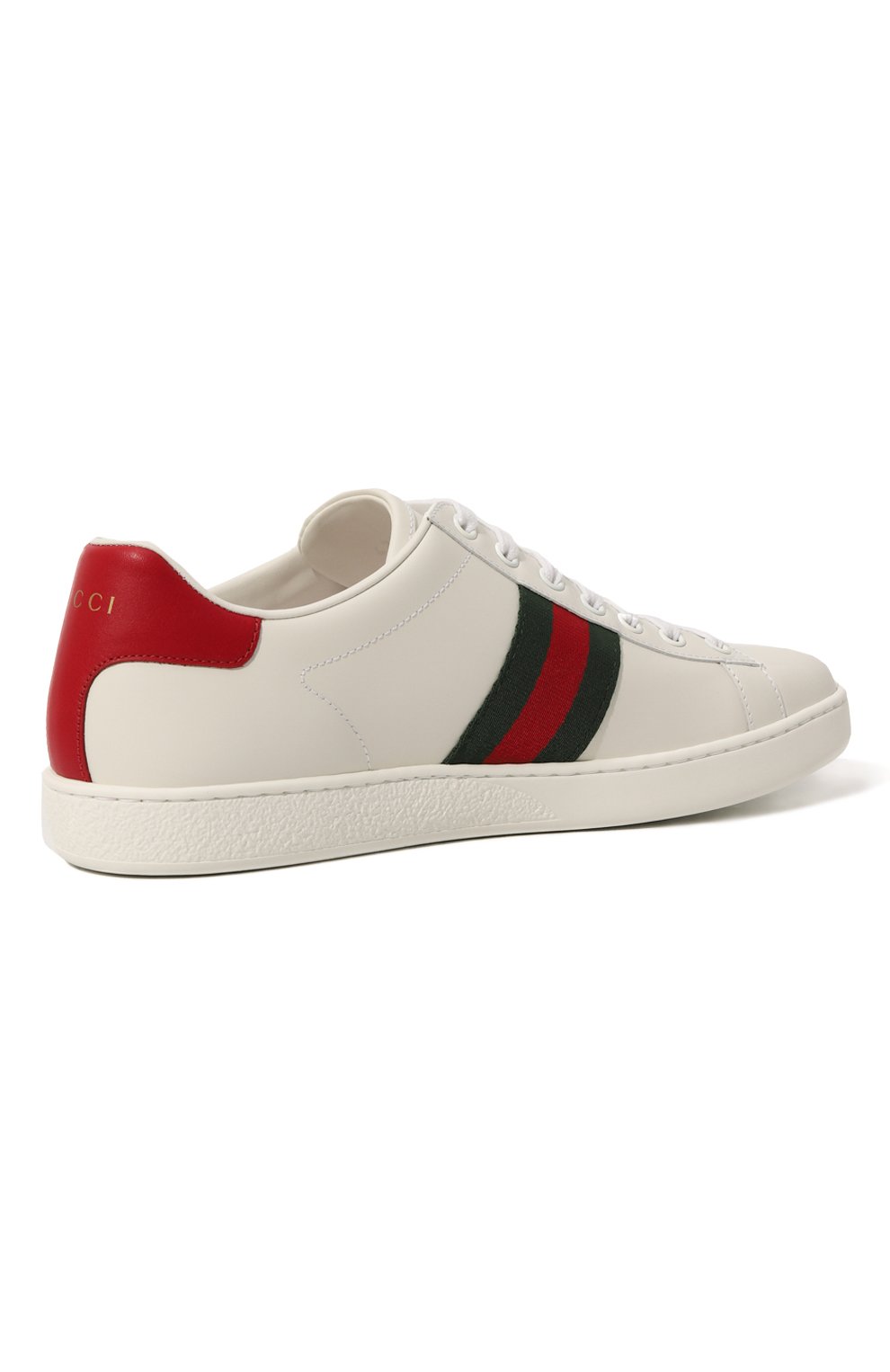 Кожаные кеды Ace Gucci  677718 0FI60 Фото 5