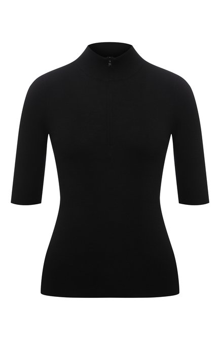 Женский шерстяной пуловер VALENTINO черного цвета по цене 115000 руб., арт. WB3KC25J6MV | Фото 1