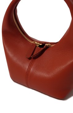 Женская сумка panier mini FRENZLAUER коричневого цвета, арт. MINI PANIER | Фото 3 (Сумки-технические: Сумки top-handle; Материал: Натуральная кожа; Размер: mini)