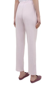 Женская пижама LOUIS FERAUD светло-розового цвета, арт. 3883032 | Фото 5 (Материал внешний: Лиоцелл, Растительное волокно; Стили: Кэжуэл)