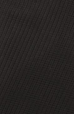 Мужской шелковый галстук BRIONI черного цвета, арт. 062H00/PZ416 | Фото 3 (Материал: Текстиль, Шелк; Принт: Без принта; Материал внутренний: Не назначено; Материал сплава: Проставлено; Нос: Не проставлено; Статус проверки: Проверена категория)